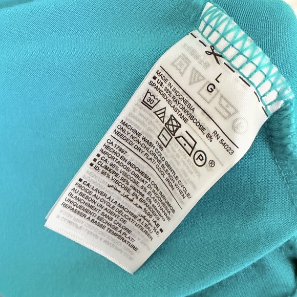 Old navy Beach cover-up muscle tank dress knee length dress in Blue - Picture 6 of 6